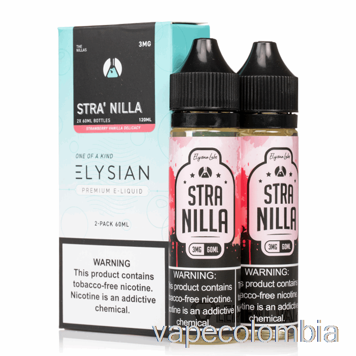 Kit De Vapeo Completo Pastel De Stra'nilla - Elysian Labs - 120ml 6mg